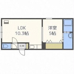 アリエス南郷の物件間取画像